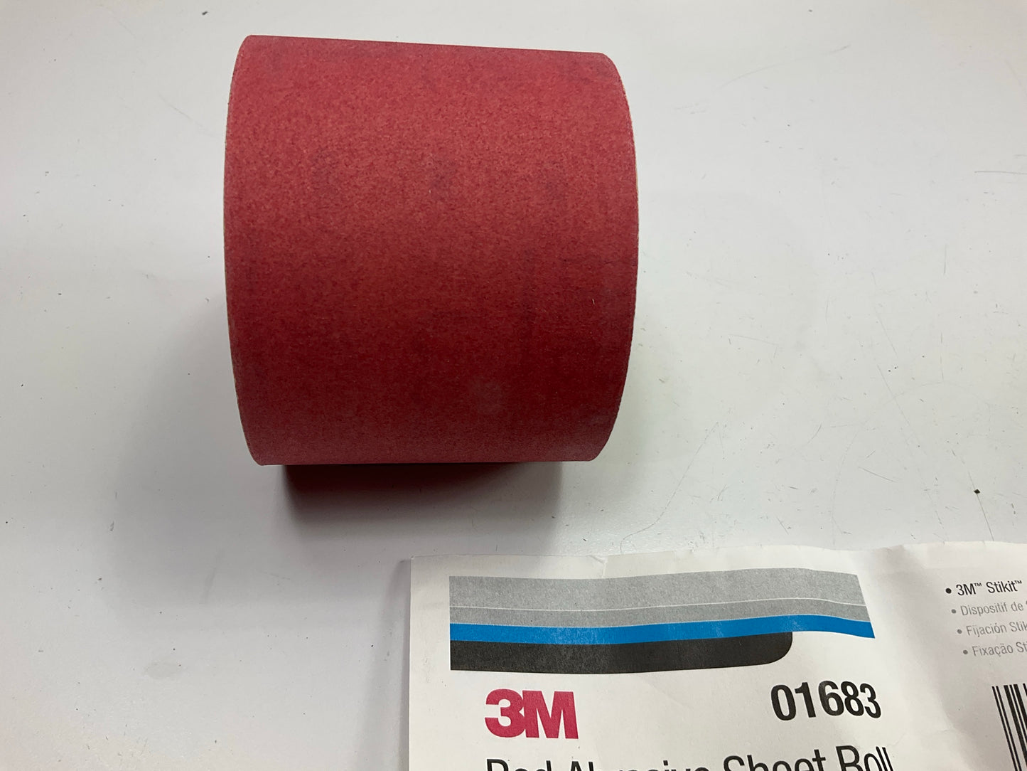 3M 01683 2-3/4 Inch X 25 Yard 240 Grit Abrasive Sanding Sheet Roll