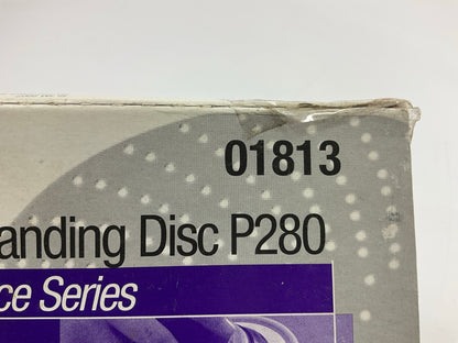 (35 Discs Total) 3M 01813 Purple Clean Sanding 6'' Discs P280, 280 Grit, Hookit