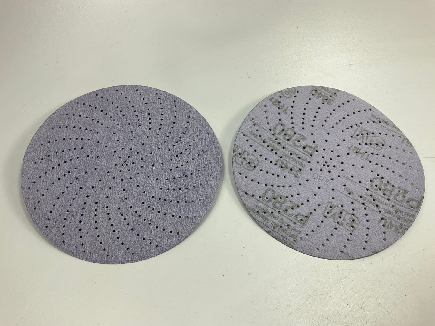 (48 Discs Total) 3M 01813 Purple Clean Sanding 6'' Discs P280, 280 Grit, Hookit