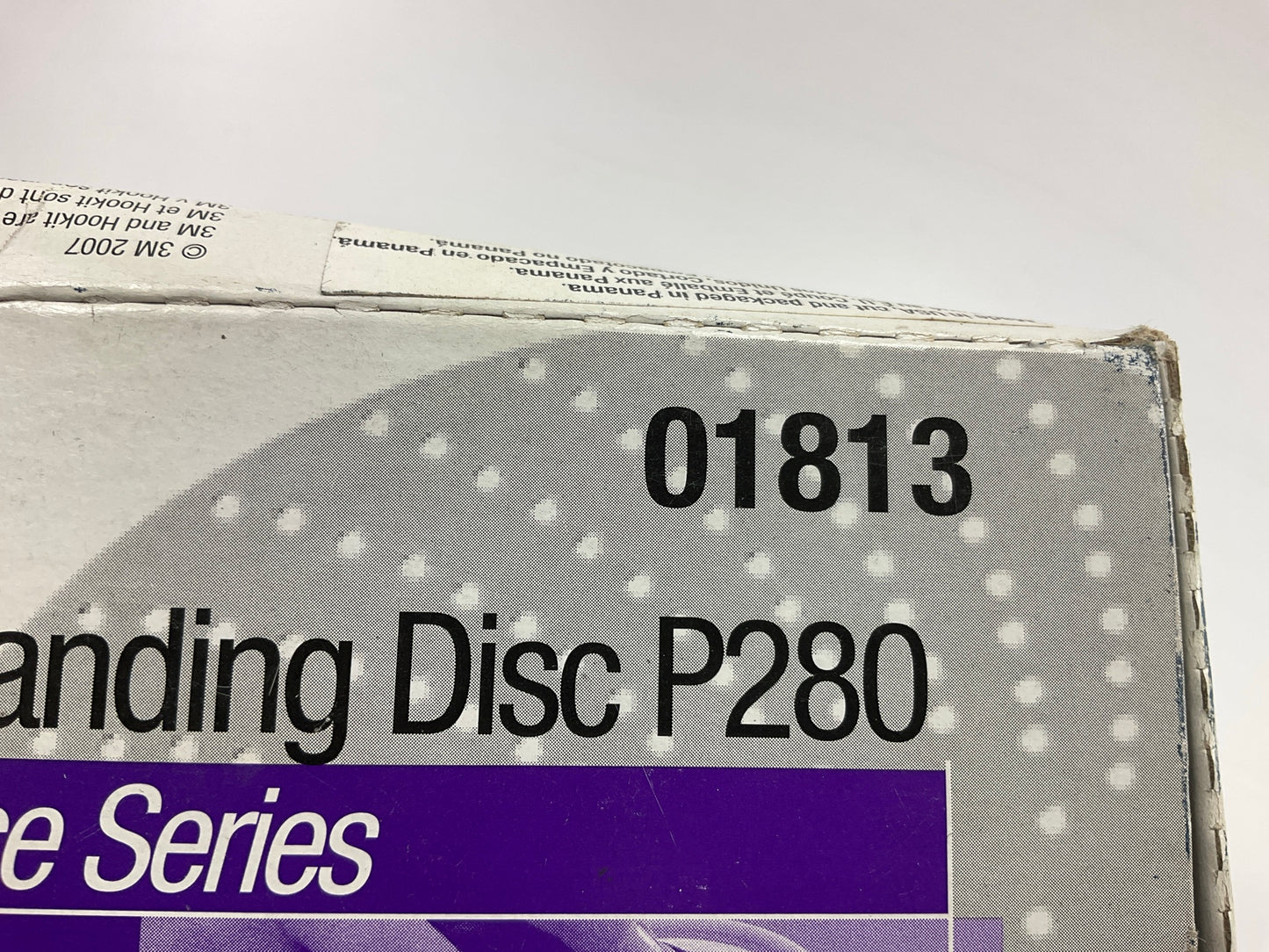 (48 Discs Total) 3M 01813 Purple Clean Sanding 6'' Discs P280, 280 Grit, Hookit