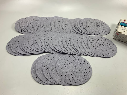 3M 01813 Purple Clean Sanding 6'' Discs P280, 280 Grit, Hookit - 50 Discs / Box