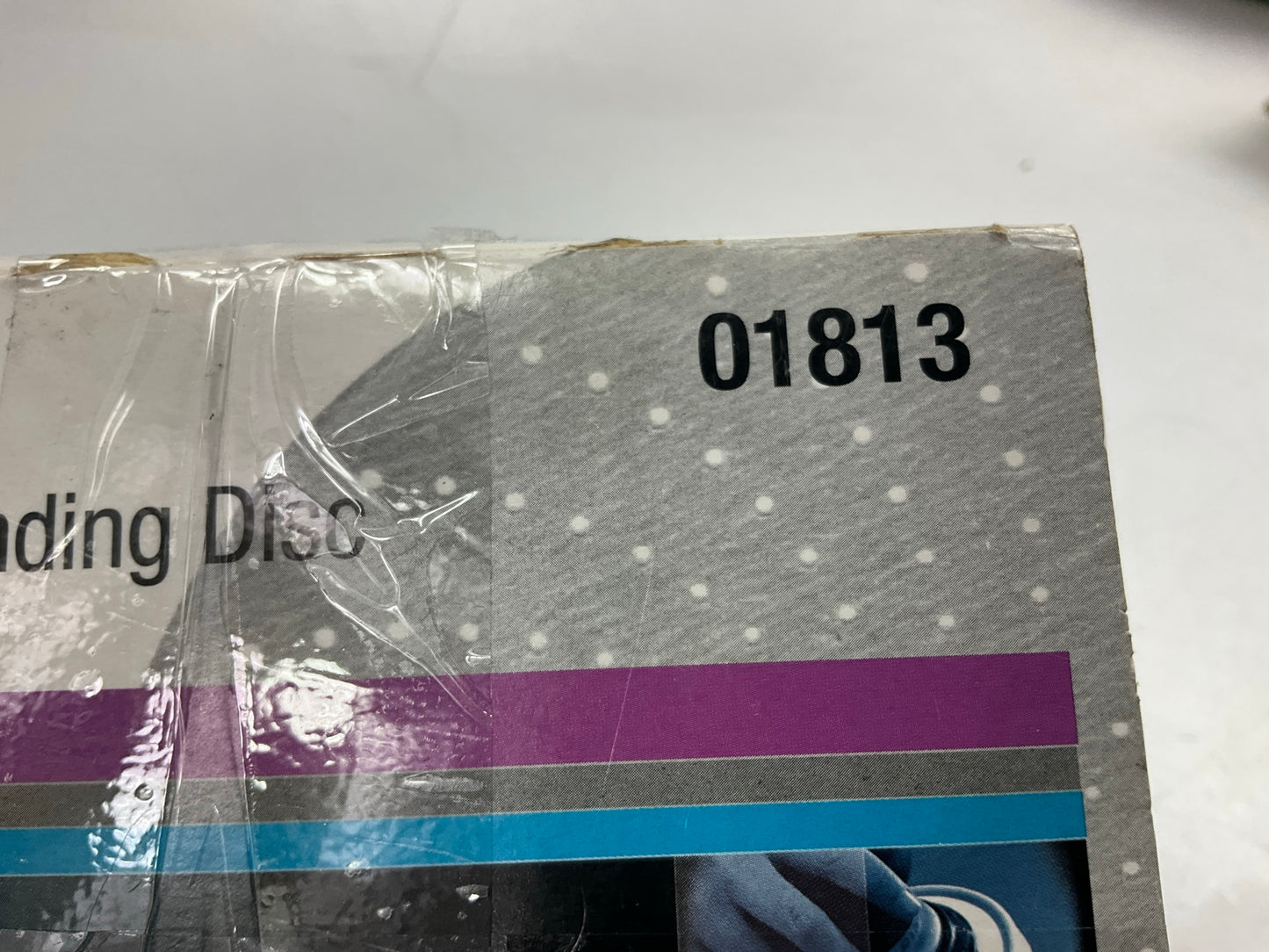 3M 01813 Purple Clean Sanding 6'' Discs P280, 280 Grit, Hookit - 50 Discs / Box