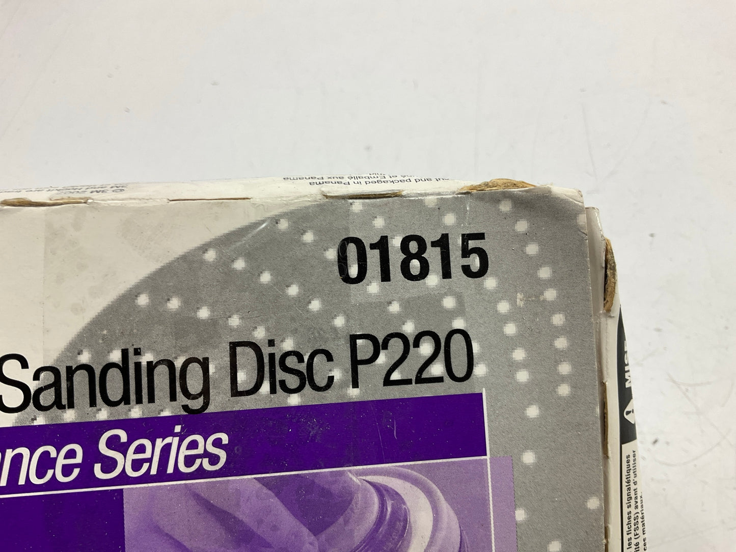 3M 01815 Purple Clean Sanding Disc Hookit P220 220 Grit 6'' Disc, 50 Discs / Box