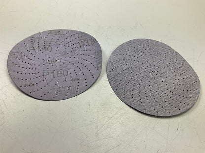 3M 01816 Hookit Purple Clean Sanding Abrasive Disc 334U 180 Grit, 38 Discs