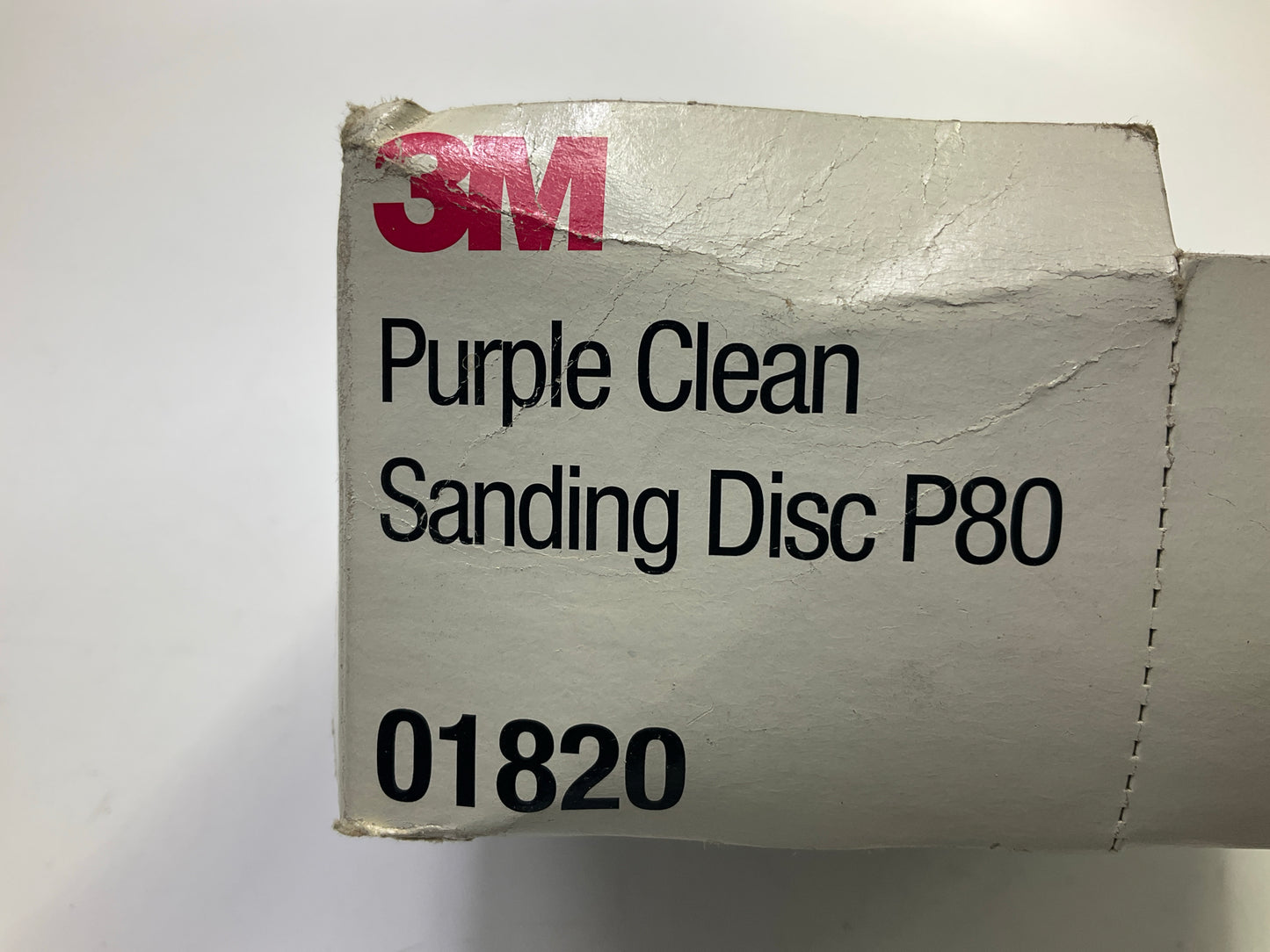 3M 01820 Purple Clean Sanding Hookit Disc 745I, 6'', P80 Grit, 39 Discs Total