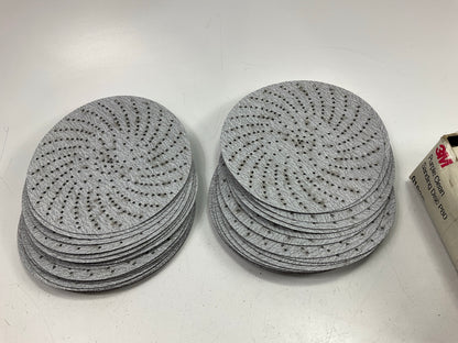 3M 01820 Purple Clean Sanding Hookit Disc 745I, 6'', P80 Grit, Box Of 50 Discs