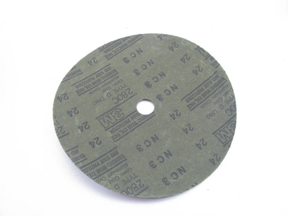 (25) Discs - 3M 01868 Type D 9-1/8'' In X 7/8'' 24 Grit Abrasive Grinding Discs