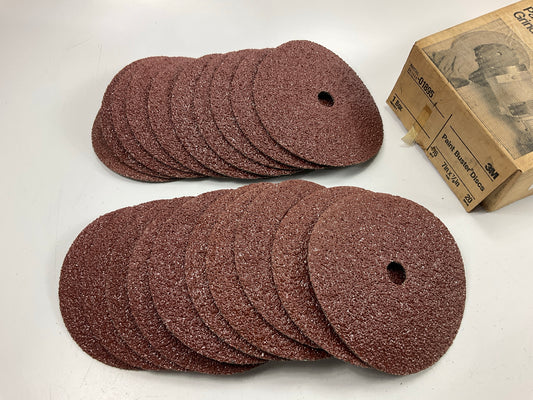 3M 01895 7'' Paint Buster Sanding Discs, 7'' X 7/8'' , 16 Grit - Pack Of 20 DISCS