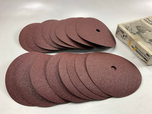 3M 01906 1906 Paint Buster Fibre Discs 9-1/8'' X 7/8'', 36 Grit, 16 Discs Total