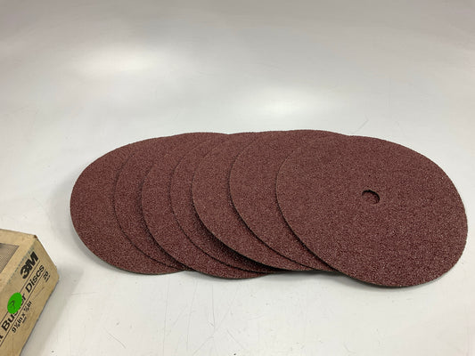 3M 01907 1907 Paint Buster Fibre Discs 9-1/8'' X 7/8'', 24 Grit, 7 Discs Total