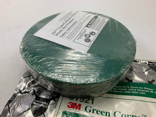 3M 01921 Green Corps 7'' X 7/8'' Fibre Sanding Disc 50 Grit, 20 Discs Total