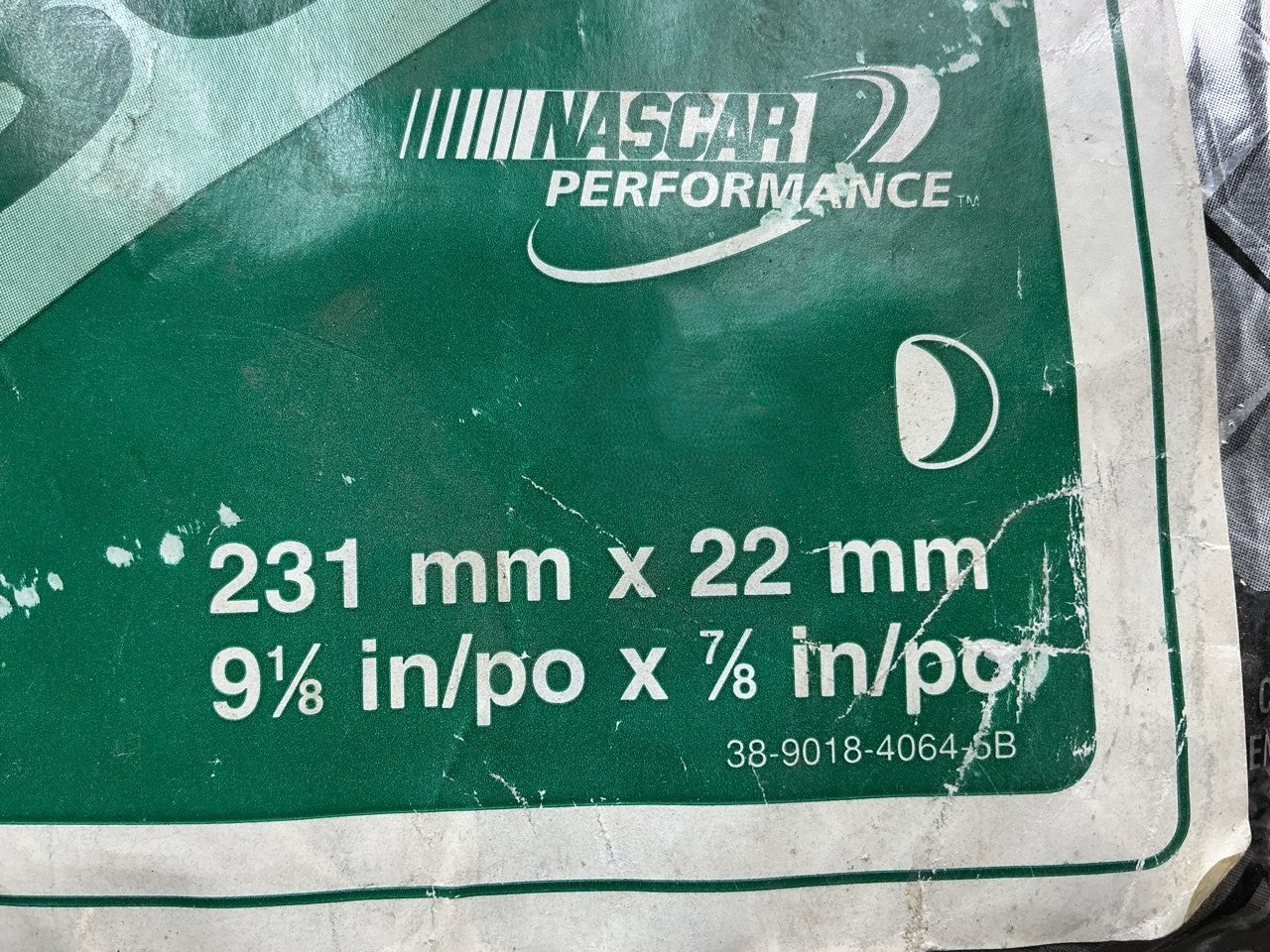 19 Discs - 3M 01928 Green Corps Fibre Sanding Disc, 9 1/8 In X 7/8 In, 36 Grit