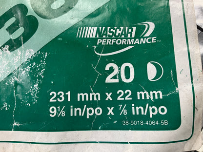 3M 01928 Green Corps Fibre Sanding Disc, 9 1/8 In X 7/8 In, 36 Grit, 20 Discs