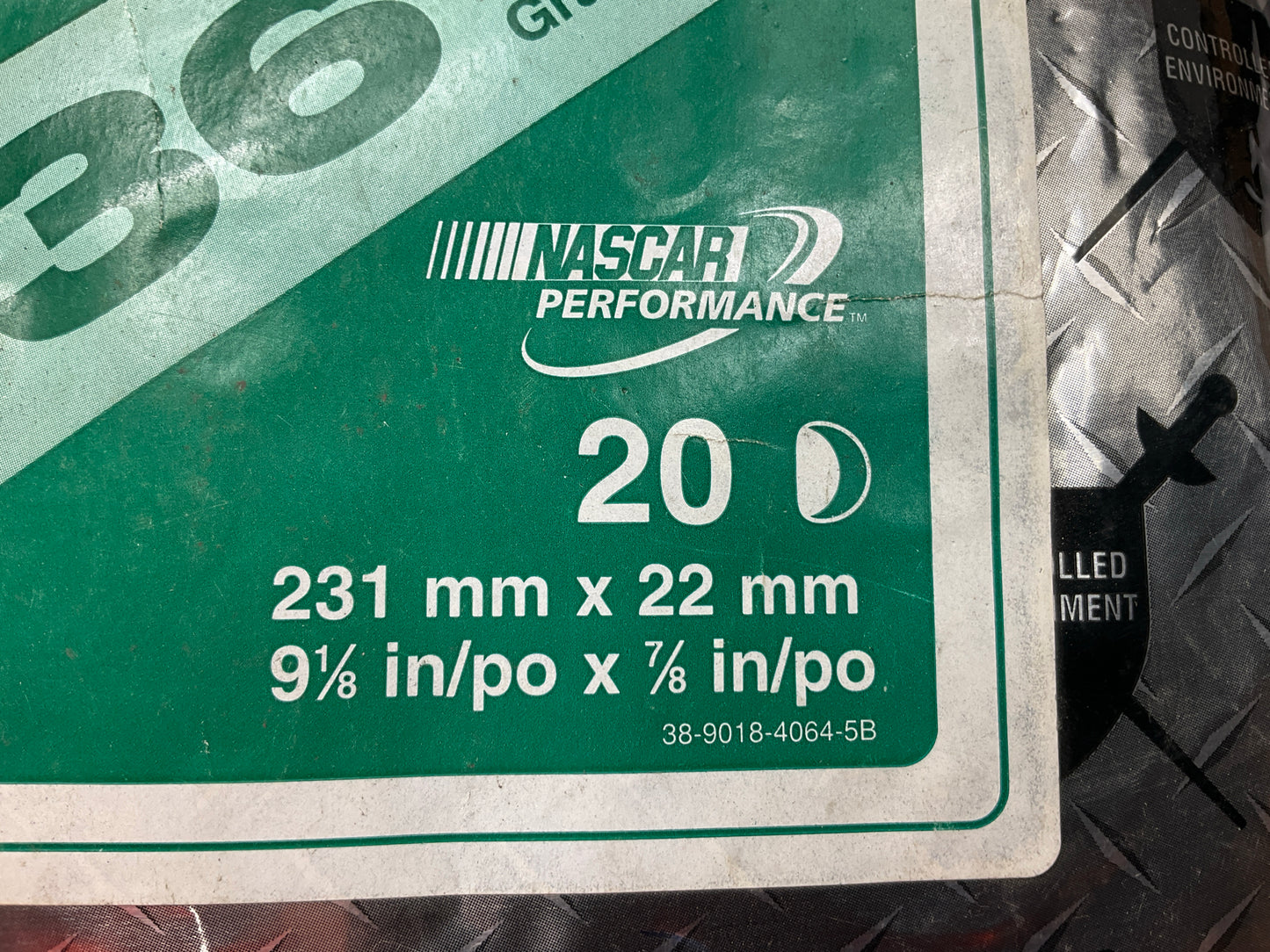 9 Discs - 3M 01928 Green Corps Fibre Sanding Disc, 9-1/8 In X 7/8'', 36 Grit,