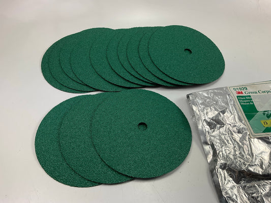 PACK OF (13) Discs  3M 01929 Coated Abrasive Grinding Disc - 24 Grit 9-1/8''x7/8''