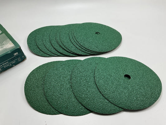 3M 01929 Coated Abrasive Grinding Disc - 24 Grit 9-1/8''x7/8'', PACK OF (16) Discs