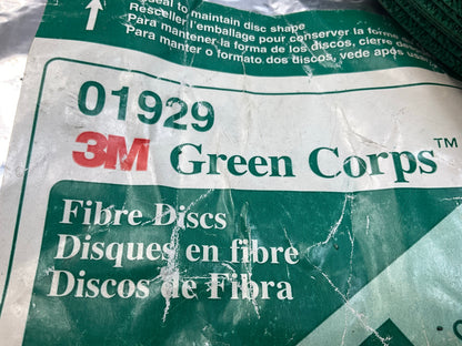 3M 01929 Coated Abrasive Grinding Disc - 24 Grit 9-1/8''x7/8'', PACK OF (18) Discs