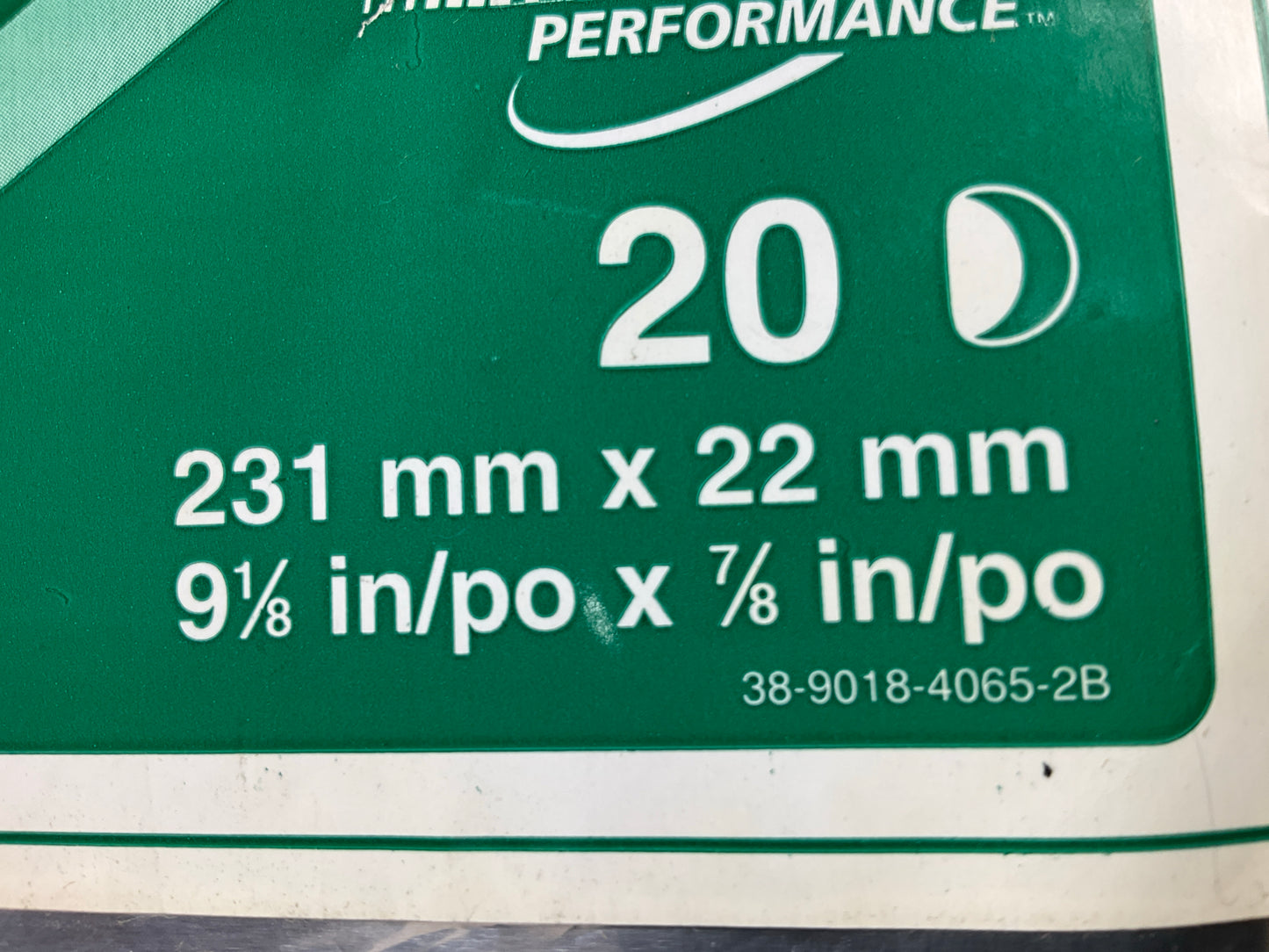 3M 01929 Coated Abrasive Grinding Disc - 24 Grit 9-1/8''x7/8'', PACK OF (20) Discs