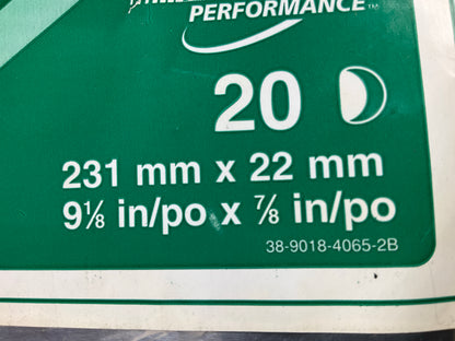 3M 01929 Coated Abrasive Grinding Disc - 24 Grit 9-1/8''x7/8'', PACK OF (20) Discs