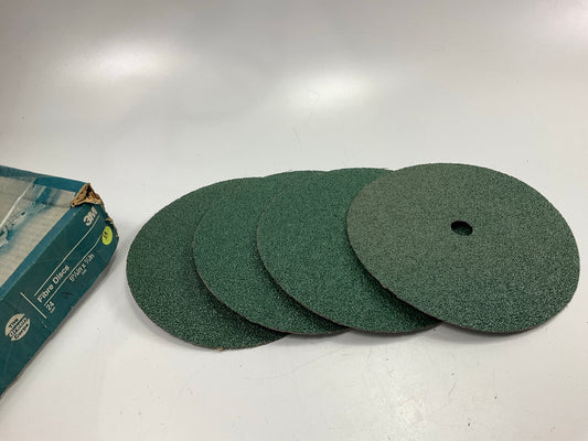 3M 01929 Coated Abrasive Grinding Disc - 24 Grit 9-1/8''x7/8'', 4 Discs