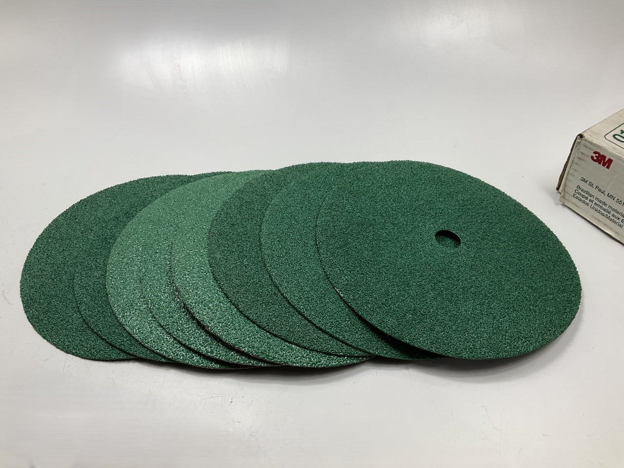 3M 01929 Coated Abrasive Grinding Disc - 24 Grit 9-1/8''x7/8'', PACK OF (8) Discs