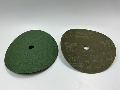 3M 01929 Coated Abrasive Grinding Disc - 24 Grit 9-1/8''x7/8'', 9 Discs