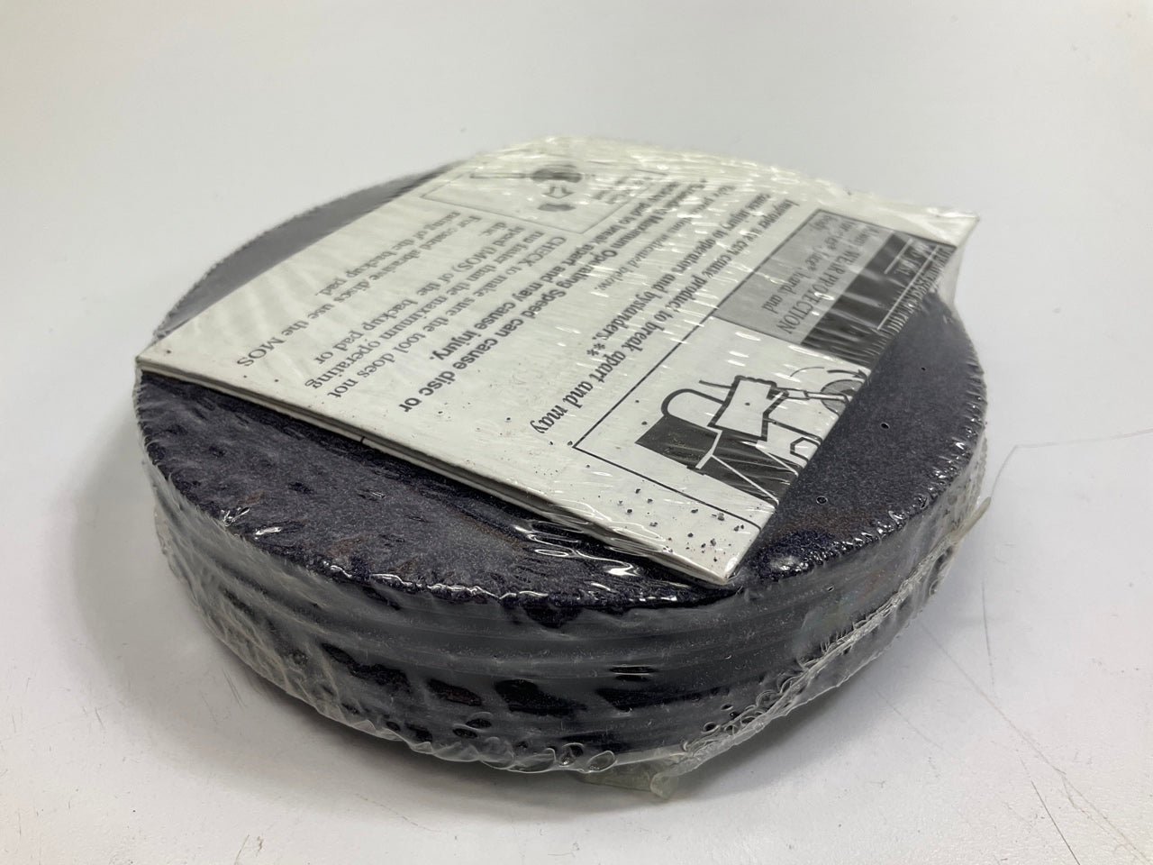 3M 01943 Imperial 5'' X 7/8'' 50 Grit Fiber Disc - 10 / Pack