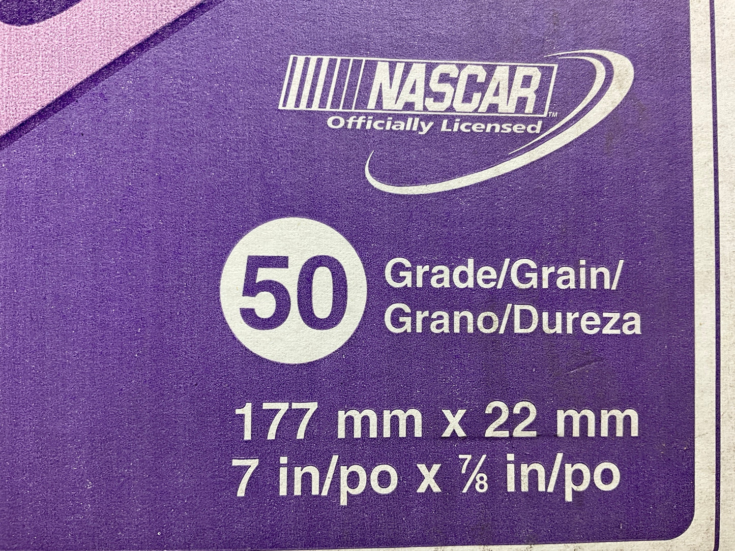 3M 01951 IMPERIAL 7'' X 7/8'' 50 Grit Fiber Grinding Abrasive Disc, Box Of 10