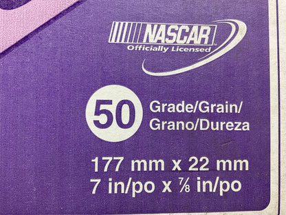 3M 01951 IMPERIAL 7'' X 7/8'' 50 Grit Fiber Grinding Abrasive Disc, Box Of 10
