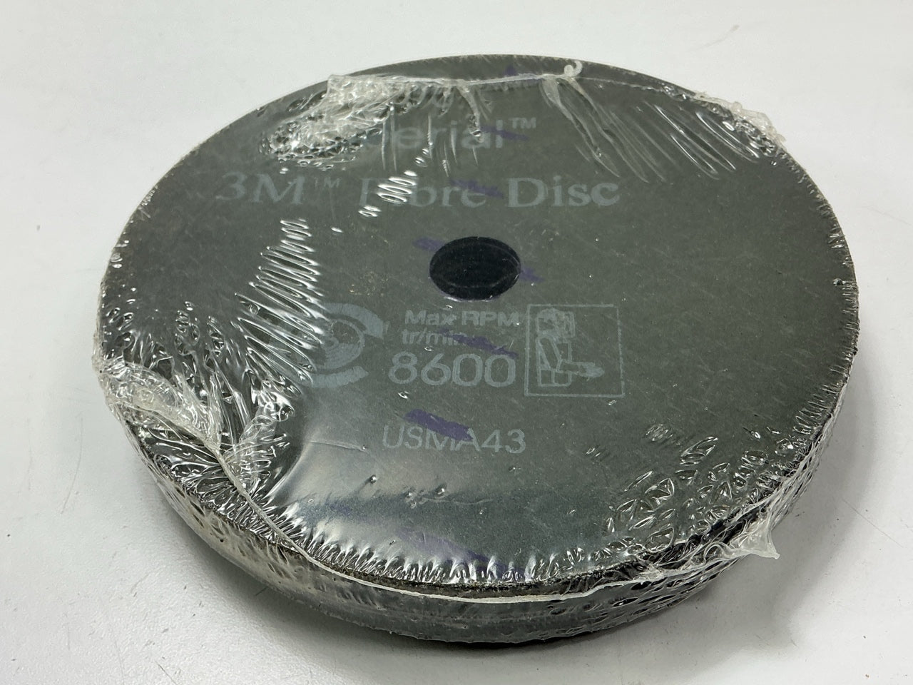 (10) 3M 01952 7'' X 7/8'' 36 Grit Fiber Disc: Fiber Backed Abrasive Sanding Disc