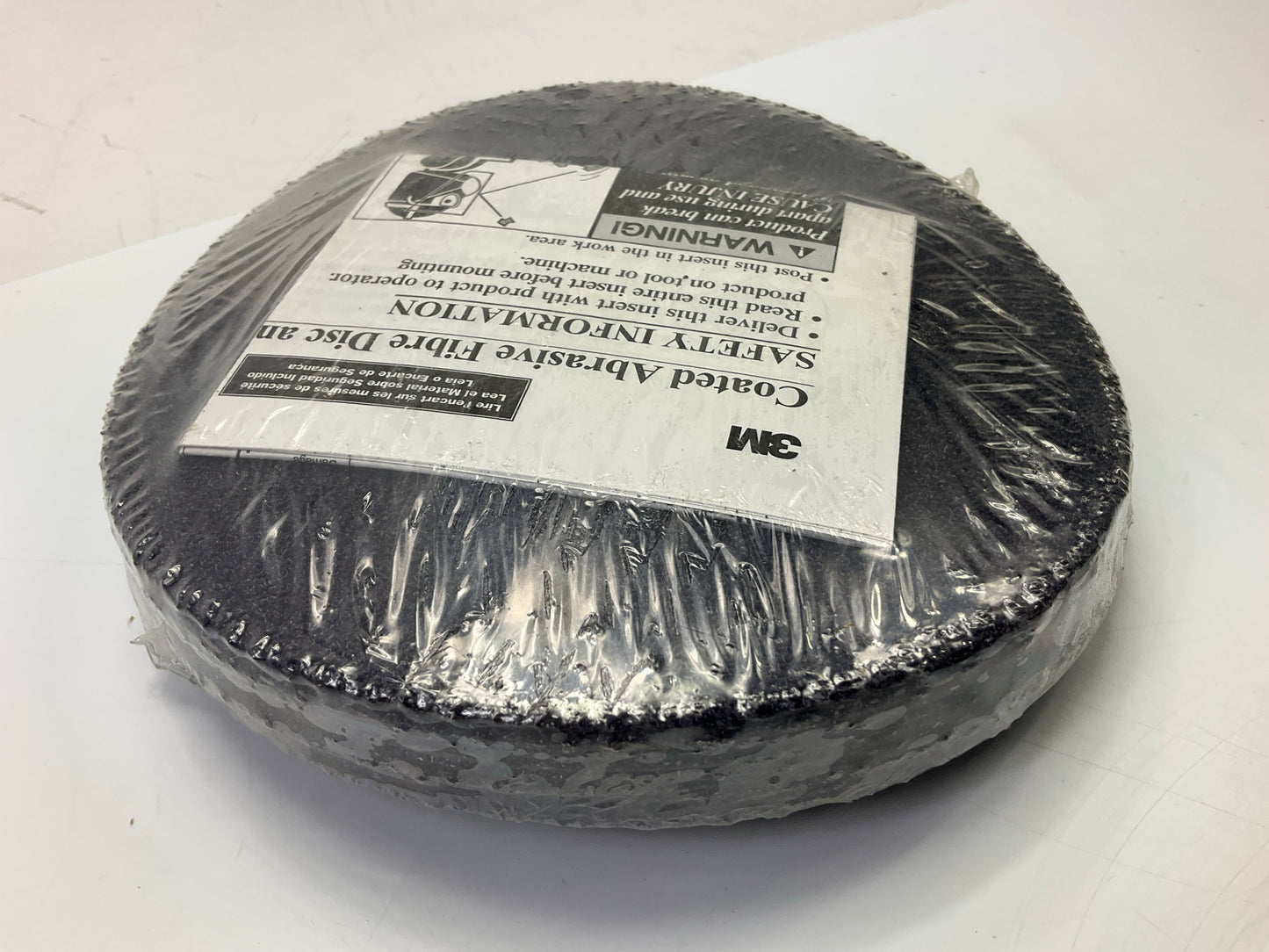 3M 01953 Imperial Purple Fibre Disc, 24 Grade, 7 Inch, 10 Discs / Box