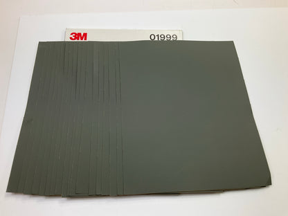 18 Sheets Total - 3M 01999 Sandpaper Sheets, 3000 Grit, Wetordy, 9''x11''