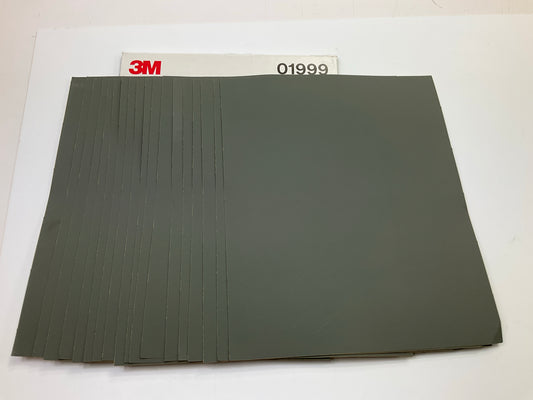 18 Sheets Total - 3M 01999 Sandpaper Sheets, 3000 Grit, Wetordy, 9''x11''
