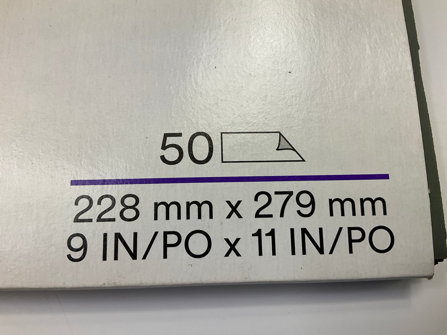 3M 01999 Sandpaper Sheets, 3000 Grit, Wetordy, 9''x11'', 50 Sheets