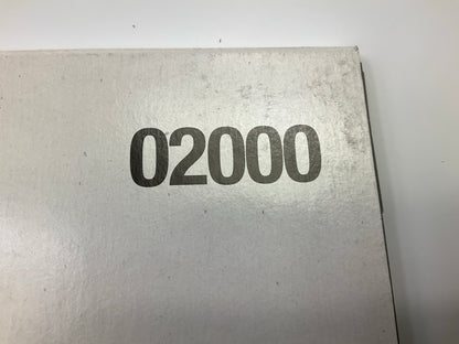 3M 02000 Wetordry Abrasive Sandpaper Sheets 9'' X 11'' , 600A Grit, Pack Of (50)