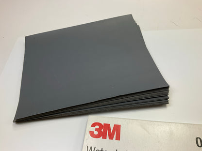 3M 02002 Wetordry Abrasive Sandpaper Sheets, 9'' X 11'', 400A Grit, Pack Of (50)