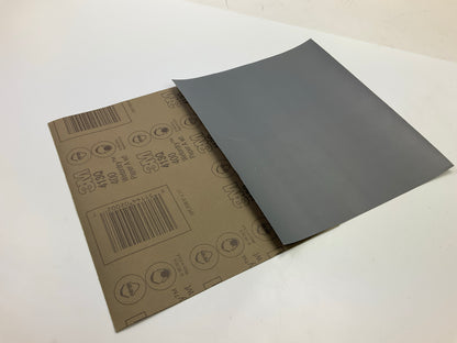 3M 02002 Wetordry Abrasive Sandpaper Sheets, 9'' X 11'', 400A Grit, Pack Of (50)