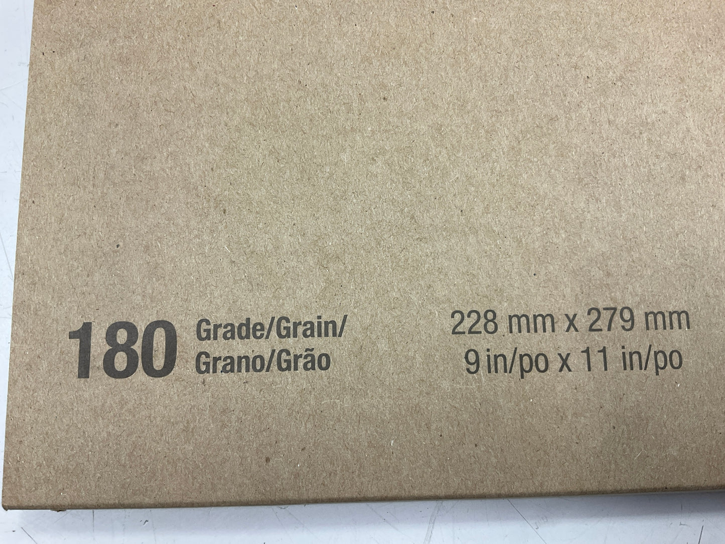 3M 02014 Wetordry Sandpaper Sheets 9'' X 11'' Sanding Sheets, 180 Grit, Pack Of 50