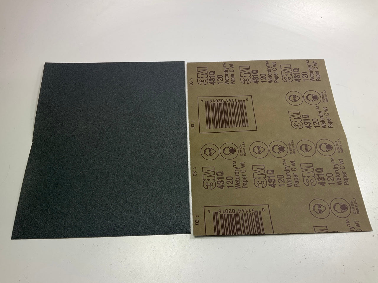 3M 02016 9'' X 11'' 120 Fine Grit Wet-or-dry Sand Paper Sheets, 50 / PACK