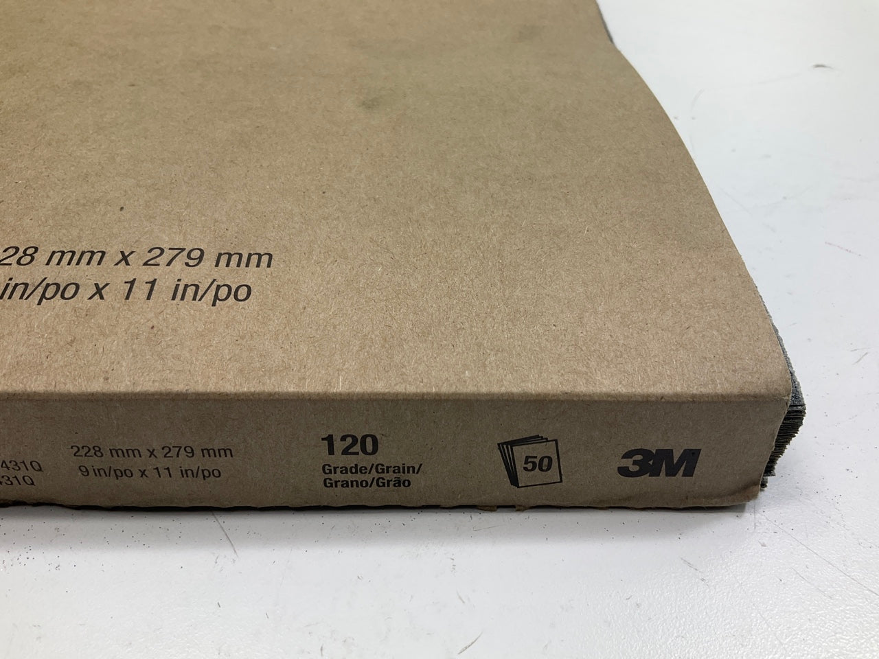 3M 02016 9'' X 11'' 120 Fine Grit Wet-or-dry Sand Paper Sheets, 50 / PACK