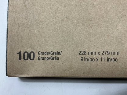 3M 02017 Wetordry Tri-M-ITE  9'' X 11'' Sandpaper Sheet, 100 Grit