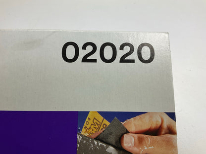 3M 02020 Wetordry Abrasive Sandpaper Sheet 2000 Grit 9'' X 11'' (50 Sheets)