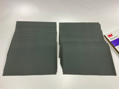 3M 02021 Wetordry Abrasive Sandpaper Sheets, 5.5''x9'',  1000 Grit, 50 Count
