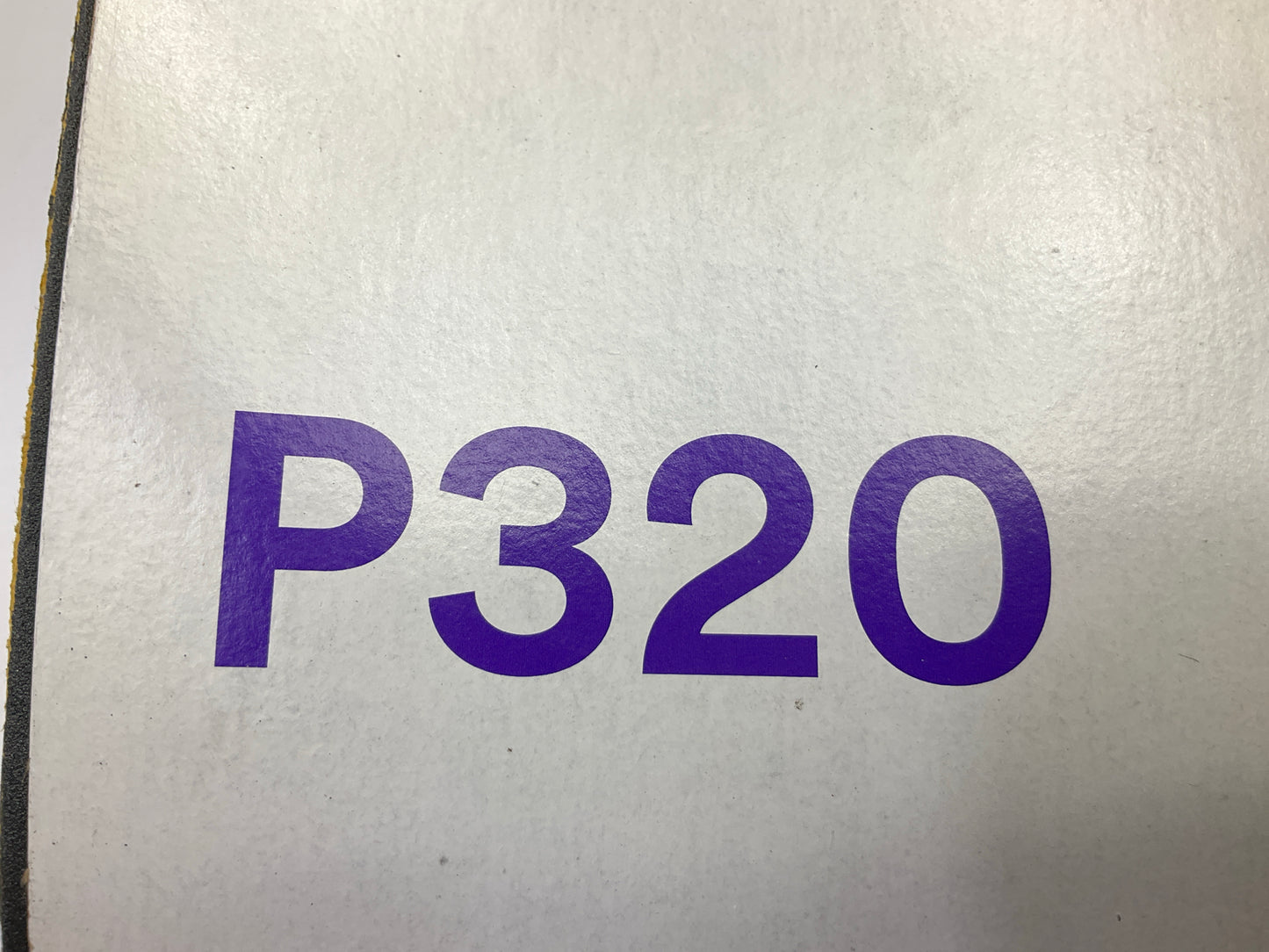 3M 02040 Wetordy Sandpaper Sheets, 9'' X 11'', P320 320 Grit,  Pack Of (50)