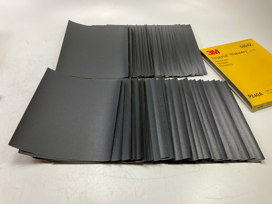 3M 02042 9 In. X 11 In. 240 Grit Imperial Wetordry Sandpaper Sheets, 50 / Box