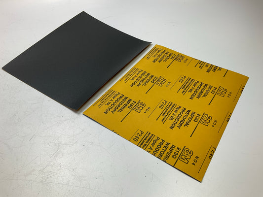 3M 02042 9 In. X 11 In. 240 Grit Imperial Wetordry Sandpaper Sheets, 50 / Box
