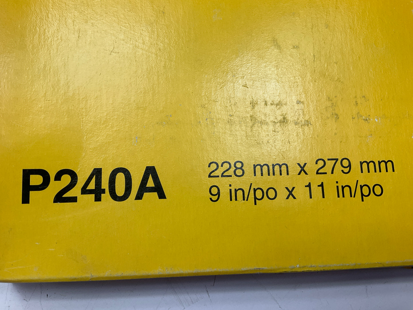 3M 02042 9 In. X 11 In. 240 Grit Imperial Wetordry Sandpaper Sheets, 50 / Box