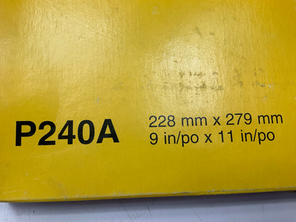 3M 02042 9 In. X 11 In. 240 Grit Imperial Wetordry Sandpaper Sheets, 50 / Box