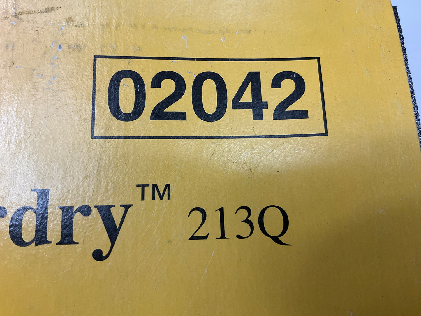 3M 02042 9 In. X 11 In. 240 Grit Imperial Wetordry Sandpaper Sheets, 50 / Box