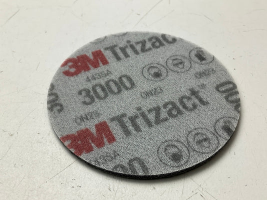 3M 02087 Trizact Hookit 3'' P3000 Grit Foam Disc Automotive 15 Discs / Box